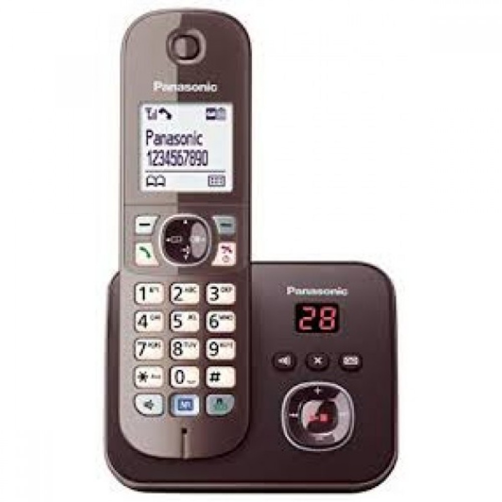 Panasonic KX-TG6821GA mocca brown Τηλεφωνία
